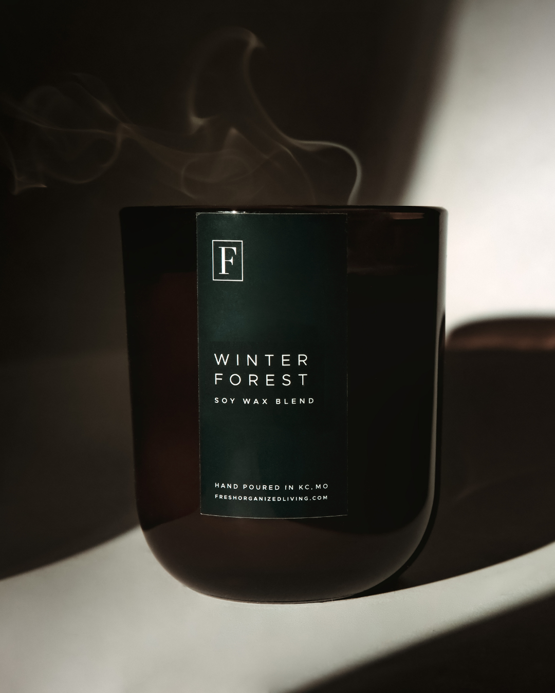 Winter Forest Candle