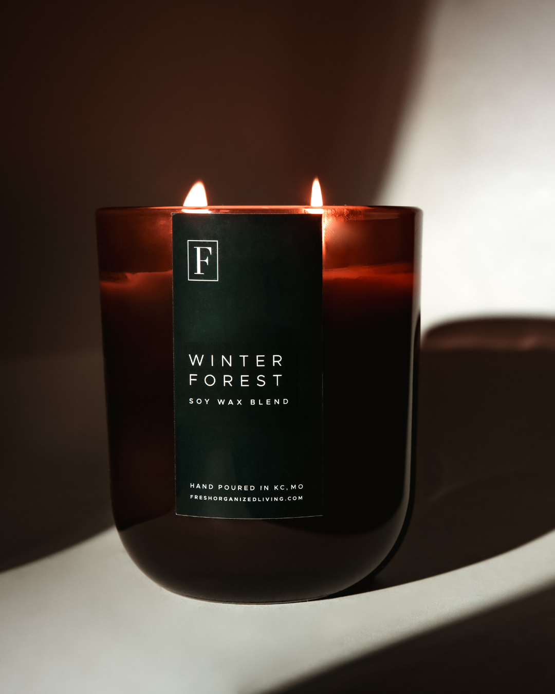 Winter Forest Candle